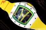 Richard Mille - RM061 Yohan Blake White Ceramic Grn/Yelw/Yelw Skeleton APSF RMUL2