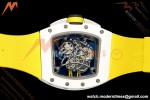 Richard Mille - RM061 Yohan Blake White Ceramic Grn/Yelw/Yelw Skeleton APSF RMUL2