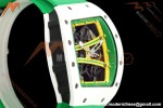 Richard Mille - RM061 Yohan Blake White Ceramic Grn/Yelw/Grn Skeleton APSF RMUL2