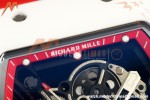 Richard Mille - RM055 Bubba Watson Asia Edition White CER/RU Blk/Red Rehaut Skeleton APSF RMUL2