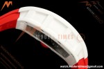 Richard Mille - RM055 Bubba Watson Asia Edition White CER/RU Blk/Red Rehaut Skeleton APSF RMUL2
