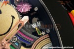 Richard Mille - RM88 Smiley Black Ceramic Velcro Black Nylon Strap Skeleton Dial RMF Tourbillon | 리차드 밀 - RM88 스마일리 블랙 세라믹 벨크로 블랙 나일론 스트랩 스켈레톤 다이얼 RMF 투르비용