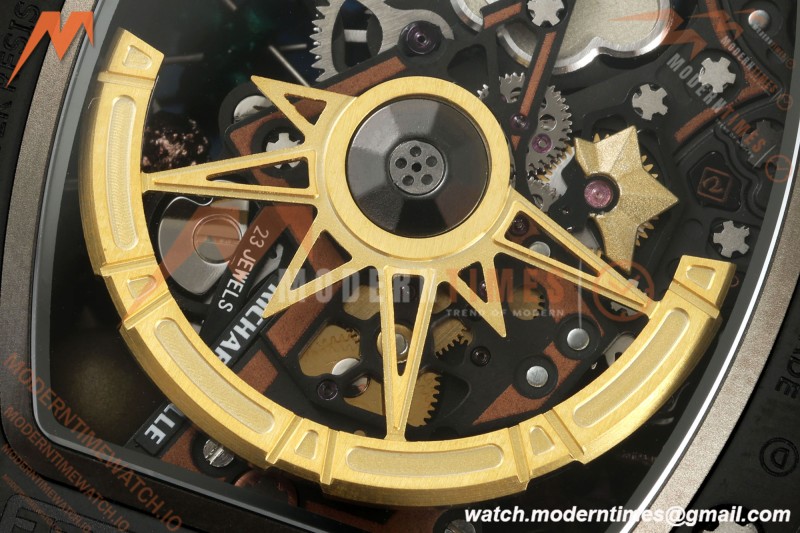 Richard Mille - RM88 Smiley Black Ceramic Velcro Black Nylon Strap Skeleton Dial RMF Tourbillon | 리차드 밀 - RM88 스마일리 블랙 세라믹 벨크로 블랙 나일론 스트랩 스켈레톤 다이얼 RMF 투르비용