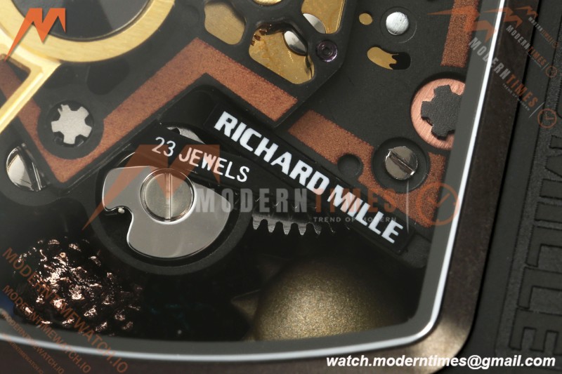 Richard Mille - RM88 Smiley Black Ceramic Velcro Black Nylon Strap Skeleton Dial RMF Tourbillon | 리차드 밀 - RM88 스마일리 블랙 세라믹 벨크로 블랙 나일론 스트랩 스켈레톤 다이얼 RMF 투르비용