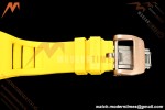 Richard Mille - RM88 Smiley White Ceramic Yellow Rubber Strap Skeleton Dial RMF Tourbillon