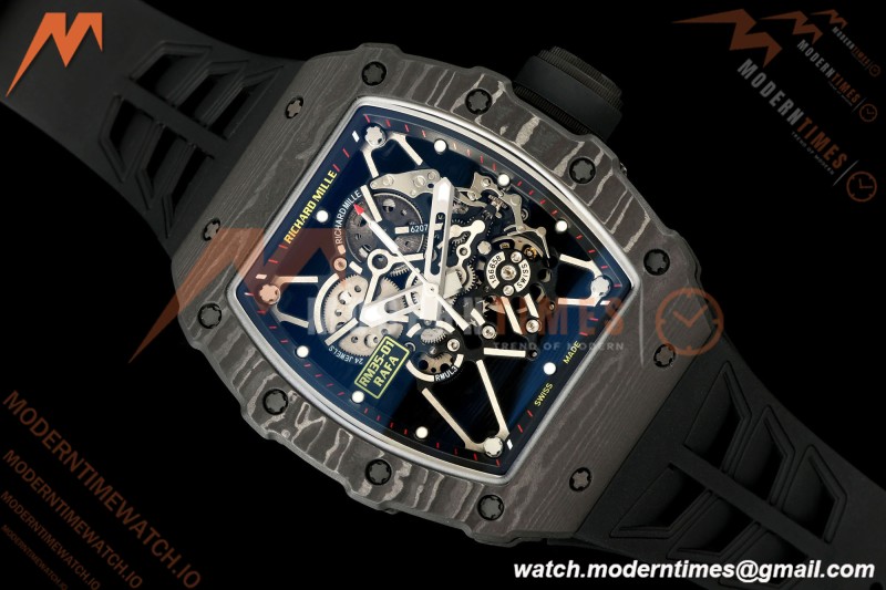 Richard Mille - RM35-01 Rafael Nadal Blk/Blk/Blk NTPT M1F RMUL3 | 리차드 밀 - RM35-01 라파엘 나달 블랙/블랙/블랙 NTPT M1F RMUL3