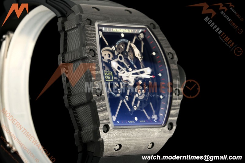 Richard Mille - RM35-01 Rafael Nadal Blk/Blk/Blk NTPT M1F RMUL3 | 리차드 밀 - RM35-01 라파엘 나달 블랙/블랙/블랙 NTPT M1F RMUL3