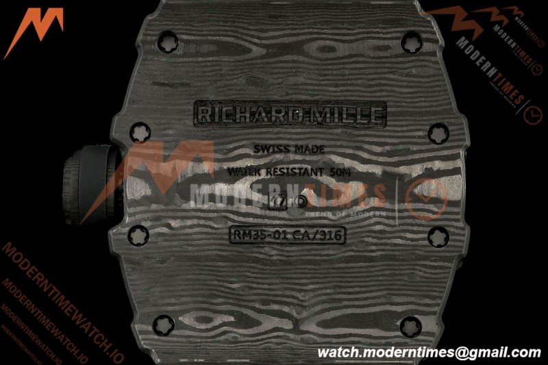 Richard Mille - RM35-01 Rafael Nadal Blk/Blk/Blk NTPT M1F RMUL3 | 리차드 밀 - RM35-01 라파엘 나달 블랙/블랙/블랙 NTPT M1F RMUL3