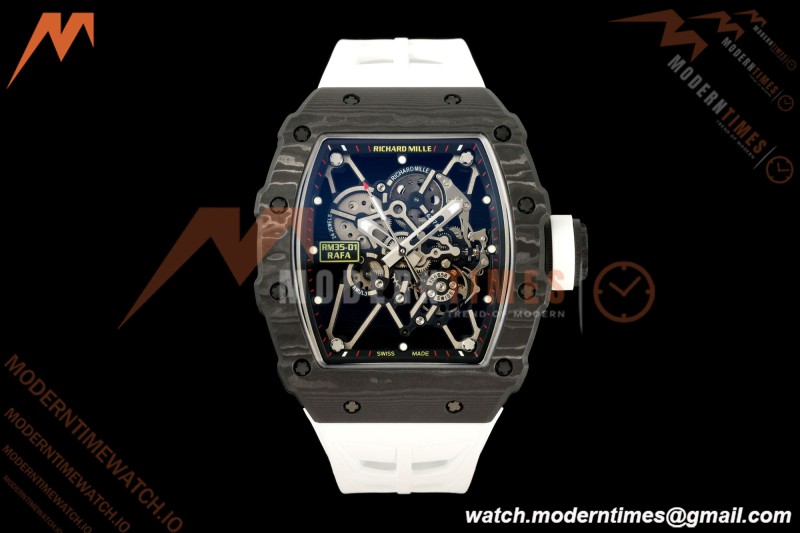 Richard Mille - RM35-01 Rafael Nadal Blk/Wht/Wht NTPT M1F RMUL3 | 리차드 밀 - RM35-01 라파엘 나달 블랙/화이트/화이트 NTPT M1F RMUL3