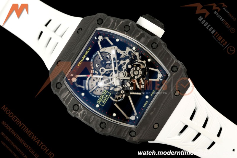 Richard Mille - RM35-01 Rafael Nadal Blk/Wht/Wht NTPT M1F RMUL3 | 리차드 밀 - RM35-01 라파엘 나달 블랙/화이트/화이트 NTPT M1F RMUL3