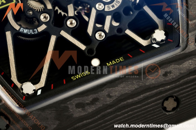 Richard Mille - RM35-01 Rafael Nadal Blk/Wht/Wht NTPT M1F RMUL3 | 리차드 밀 - RM35-01 라파엘 나달 블랙/화이트/화이트 NTPT M1F RMUL3