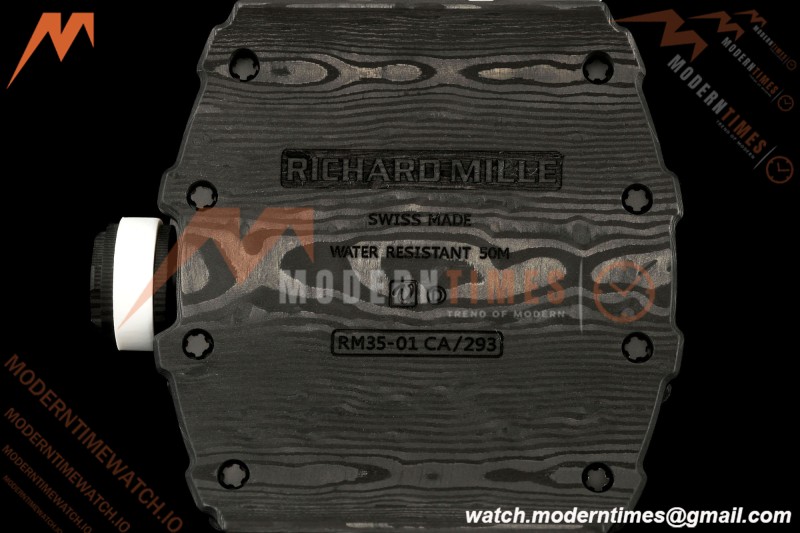 Richard Mille - RM35-01 Rafael Nadal Blk/Wht/Wht NTPT M1F RMUL3 | 리차드 밀 - RM35-01 라파엘 나달 블랙/화이트/화이트 NTPT M1F RMUL3