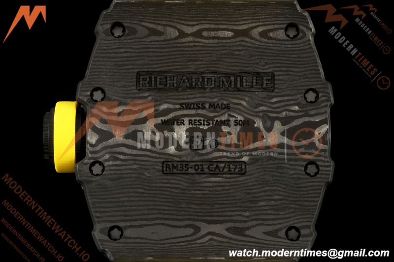 Richard Mille - RM35-01 Rafael Nadal Blk/Yelw/Yelw NTPT M1F RMUL3 | 리차드 밀 - RM35-01 라파엘 나달 블랙/옐로우/옐로우 NTPT M1F RMUL3