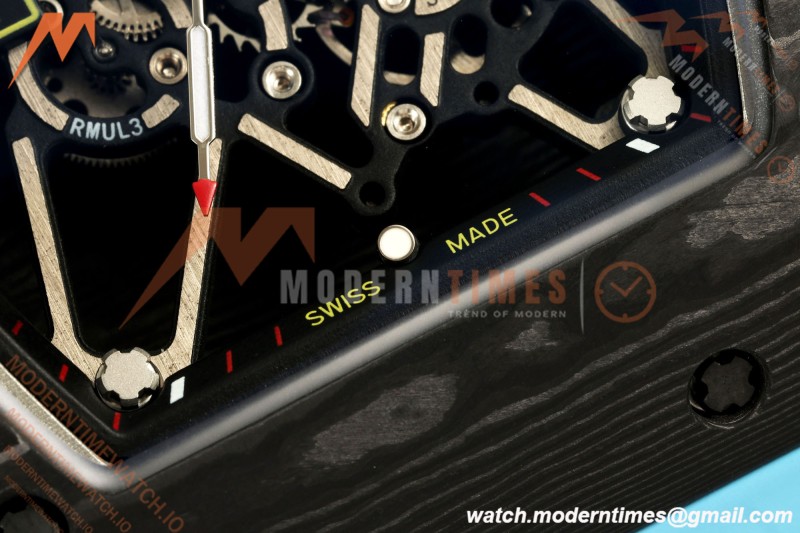Richard Mille - RM35-01 Rafael Nadal Blk/Blue/Blue NTPT M1F RMUL3