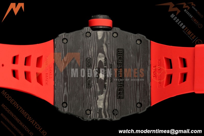 Richard Mille - RM35-01 Rafael Nadal Blk/Red/Red NTPT M1F RMUL3 | 리차드 밀 - RM35-01 라파엘 나달 블랙/레드/레드 NTPT M1F RMUL3