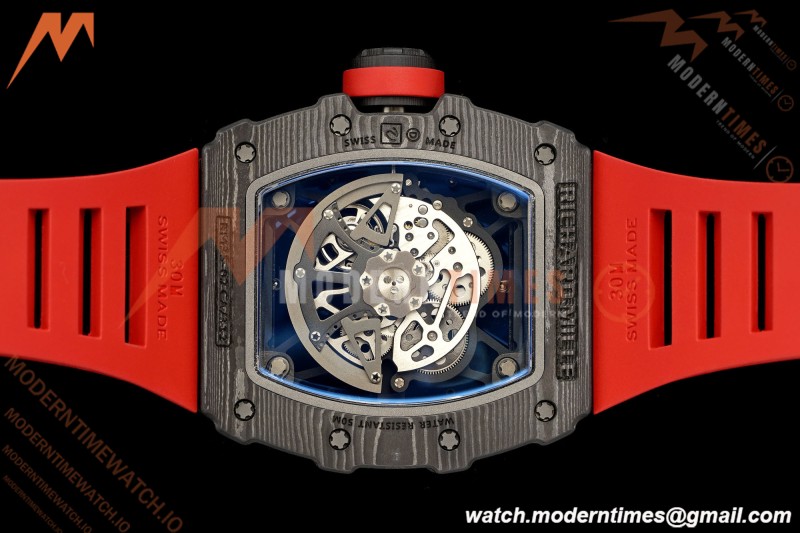 Richard Mille - RM35-02 Rafael Nadal Blk/Red/Red NTPT Skeleton Dial APSF RMAL1