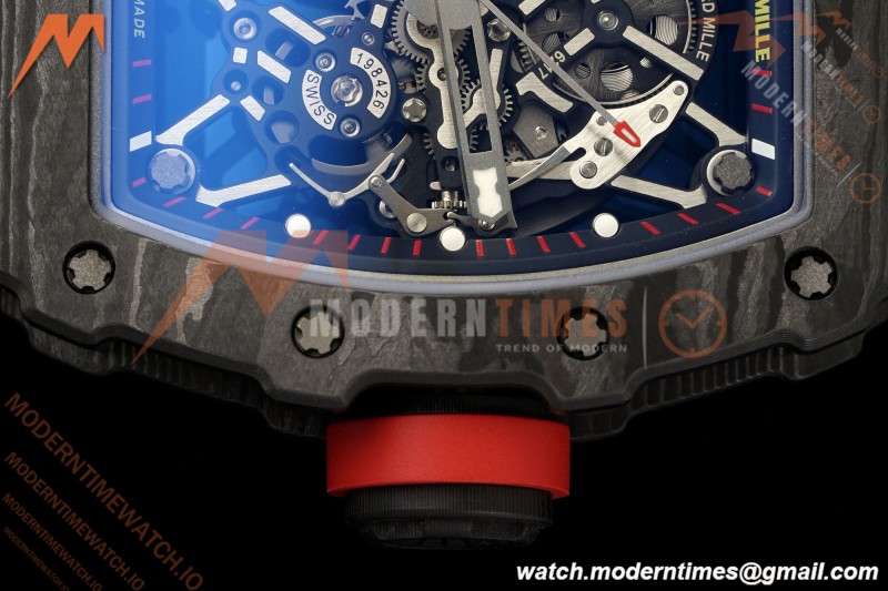 Richard Mille - RM35-02 Rafael Nadal Blk/Red/Red NTPT Skeleton Dial APSF RMAL1