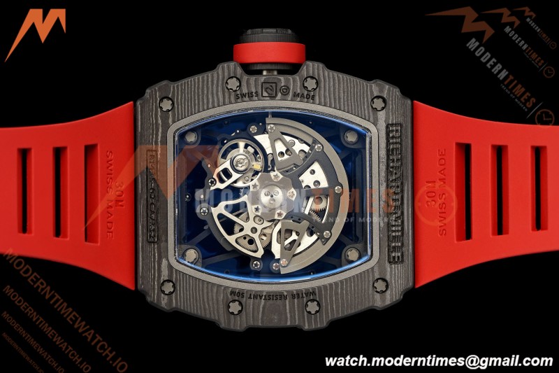 Richard Mille - RM35-02 Rafael Nadal Blk/Red/Red NTPT Skeleton Dial APSF RMAL1