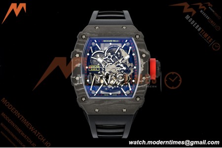 Richard Mille - RM35-02 Rafael Nadal Blk/Blk/Red NTPT Skeleton Dial APSF RMAL1
