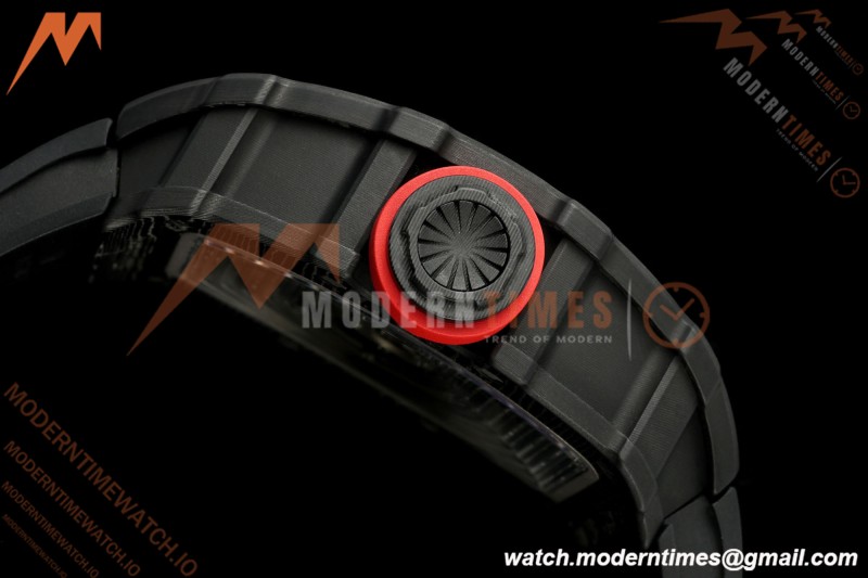 Richard Mille - RM35-02 Rafael Nadal Blk/Blk/Red NTPT Skeleton Dial APSF RMAL1 | 리차드 밀 - RM35-02 라파엘 나달 블랙/블랙/레드 NTPT 스켈레톤 다이얼 APSF RMAL1