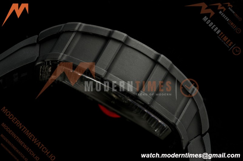 Richard Mille - RM35-02 Rafael Nadal Blk/Blk/Red NTPT Skeleton Dial APSF RMAL1 | 리차드 밀 - RM35-02 라파엘 나달 블랙/블랙/레드 NTPT 스켈레톤 다이얼 APSF RMAL1