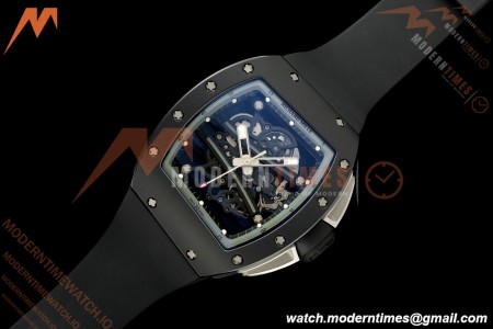 Richard Mille - RM061 Yohan Blake Black Ceramic Blk/Gry/Blk Skeleton RF Free Sprung Titanium RMUL2