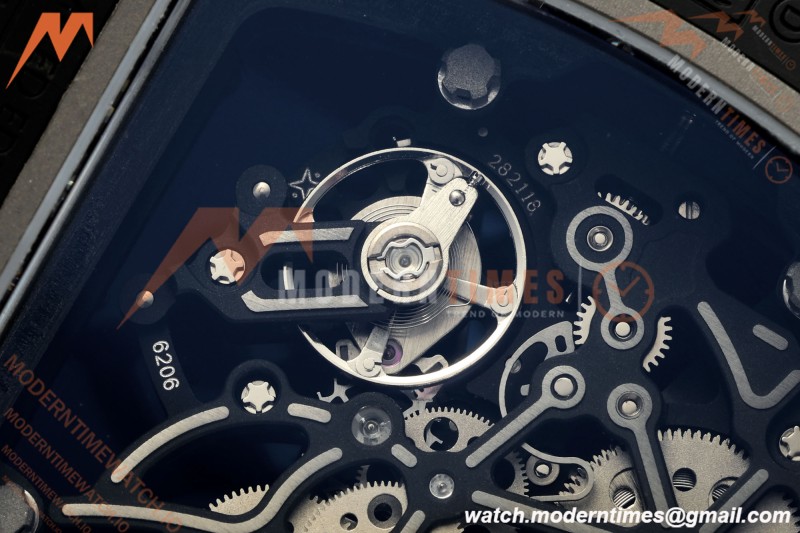 Richard Mille - RM061 Yohan Blake Black Ceramic Blk/Gry/Blk Skeleton RF Free Sprung Titanium RMUL2