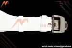 Richard Mille - RM061 Asian Limited Edition White Ceramic Wht/Grn/Yelw Skeleton RF Free Sprung Titanium RMUL2