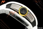 Richard Mille - RM061 Asian Limited Edition White Ceramic Wht/Grn/Yelw Skeleton RF Free Sprung Titanium RMUL2