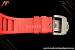Richard Mille - RM35-02 Custom Made Black NTPT MOD Case FC/RU Red/Blk Skeleton VAF RMAL1 Free Sprung