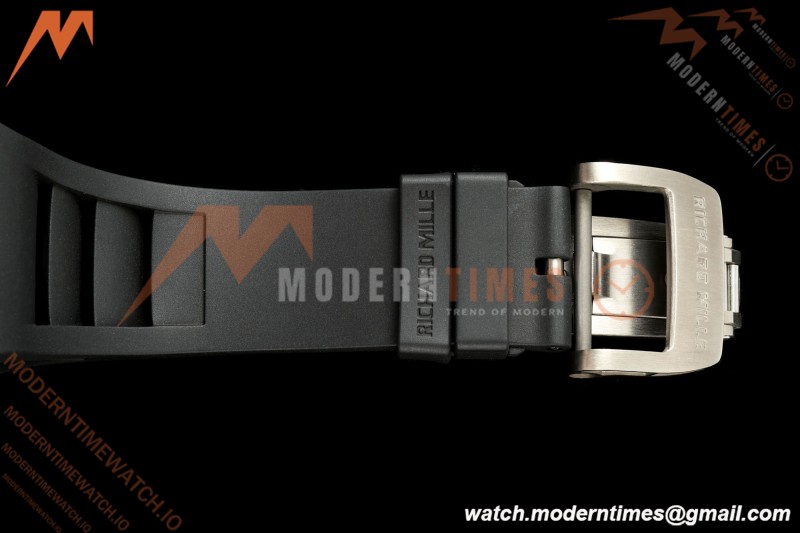 Richard Mille - RM35-02 Custom Made Black NTPT MOD Case FC/RU Blk/Blk Skeleton VAF RMAL1 Free Sprung