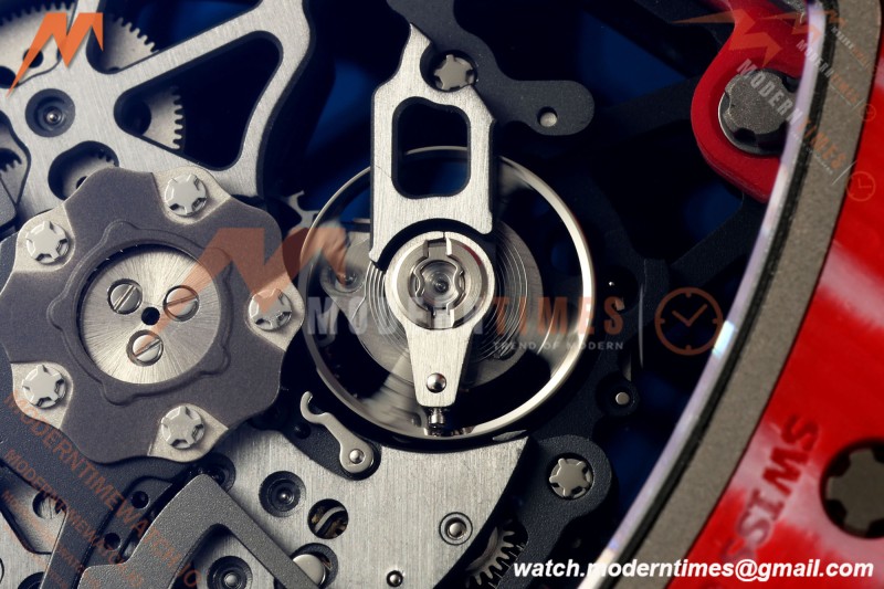 Richard Mille - RM35-02 Rafael Nadal Red/Red NTPT Skeleton Dial APSF V2 RMAL1 Free Sprung