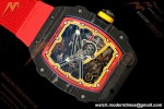 Richard Mille - RM67-02 Alexander Zverev Germany Edition Black NTPT Red/Yelw/Blk Skeleton AVF CRMA7