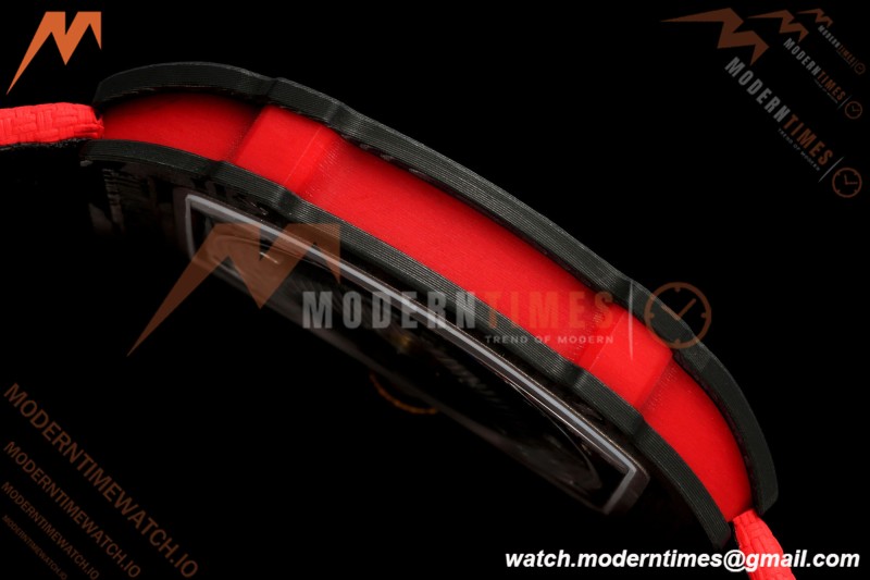Richard Mille - RM67-02 Alexander Zverev Germany Edition Black NTPT Red/Yelw/Blk Skeleton AVF CRMA7