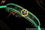 Richard Mille - RM67-02 Wayde van Niekerk South Africa Edition Green NTPT Blk/Red/Blu Skeleton AVF CRMA7 | Richard Mille - RM67-02 Wayde van Niekerk 남아프리카 에디션 그린 NTPT Blk/Red/Blu 스켈레톤 AVF CRMA7