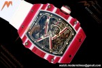 Richard Mille - RM67-02 Mutaz Essa Barshim Qatar Edition Red NTPT Blk/Red Skeleton AVF CRMA7