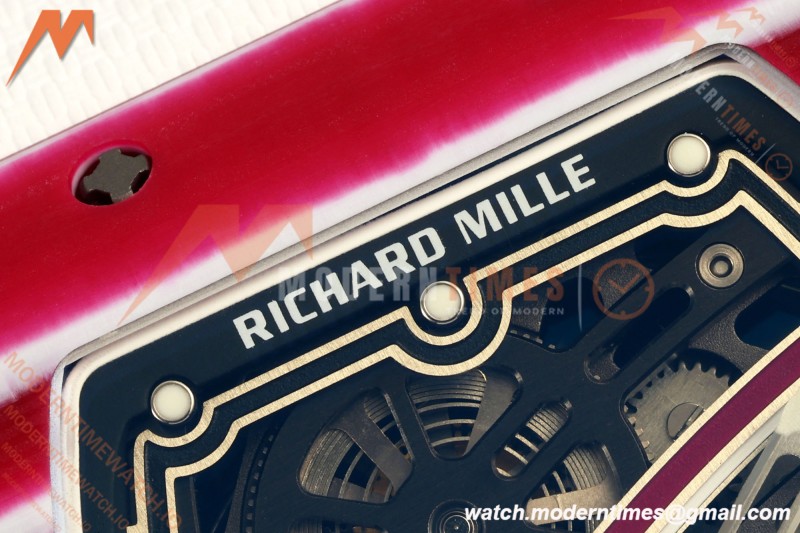 Richard Mille - RM67-02 Mutaz Essa Barshim Qatar Edition Red NTPT Blk/Red Skeleton AVF CRMA7