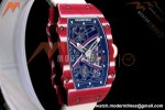 Richard Mille - RM67-02 Mutaz Essa Barshim Qatar Edition Red NTPT Blk/Red Skeleton AVF CRMA7