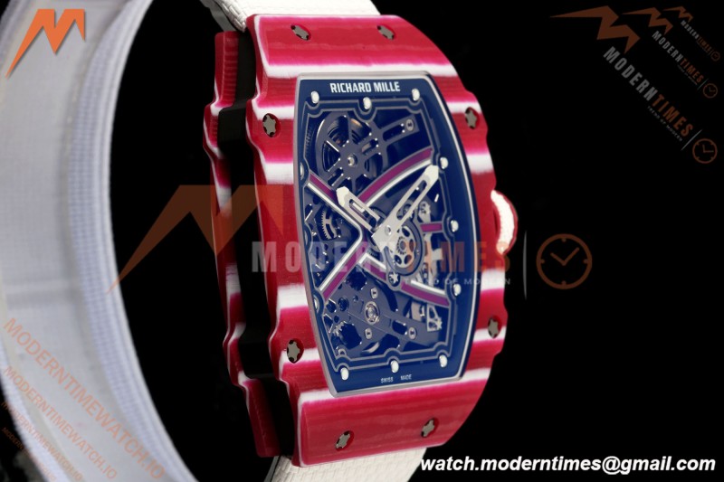 Richard Mille - RM67-02 Mutaz Essa Barshim Qatar Edition Red NTPT Blk/Red Skeleton AVF CRMA7