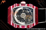 Richard Mille - RM67-02 Mutaz Essa Barshim Qatar Edition Red NTPT Blk/Red Skeleton AVF CRMA7