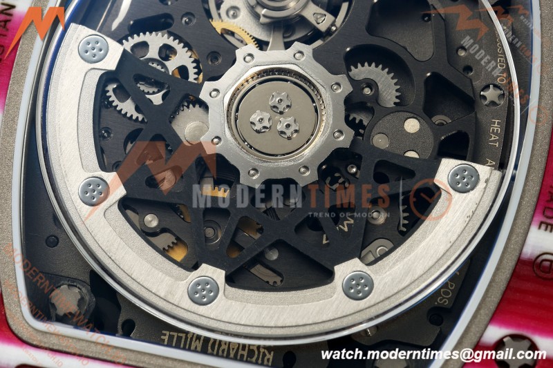 Richard Mille - RM67-02 Mutaz Essa Barshim Qatar Edition Red NTPT Blk/Red Skeleton AVF CRMA7