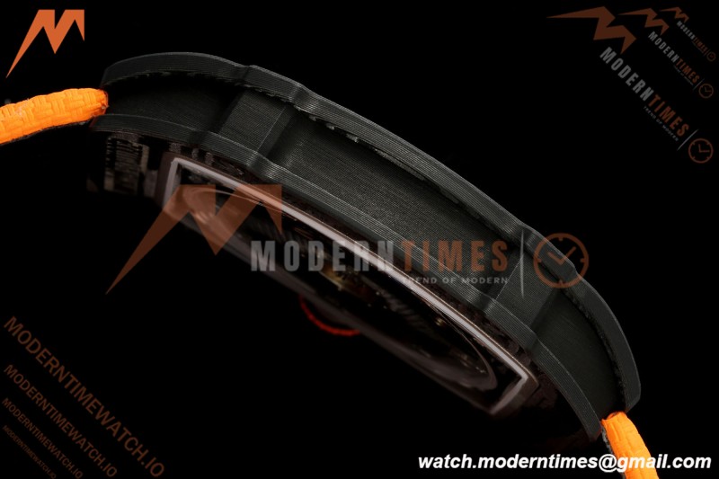 Richard Mille - RM67-02 Lando Norris McLaren Edition Black NTPT Blk/Orn Skeleton AVF CRMA7