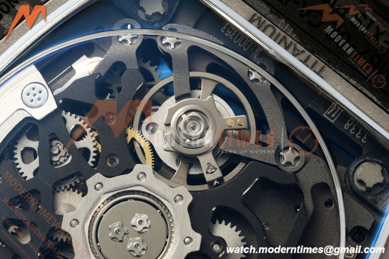 Richard Mille - RM67-02 Lando Norris McLaren Edition Black NTPT Blk/Orn Skeleton AVF CRMA7