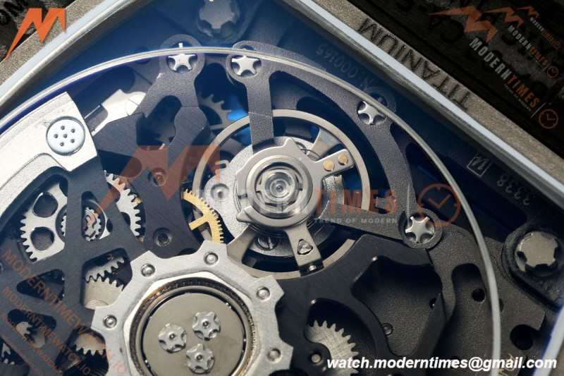 Richard Mille - RM67-02 Sebastien Ogier France Edition Black NTPT Blk/Wht Skeleton AVF CRMA7 | 리차드 밀 - RM67-02 세바스티앙 오지에 프랑스 에디션 블랙 NTPT 블랙/화이트 스켈레톤 AVF CRMA7