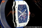 Richard Mille - RM67-02 Alexis Pinturault France Edition White NTPT Blk/Wht Skeleton AVF CRMA7