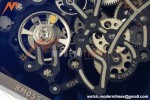 Richard Mille - RM055 Bubba Watson White CER/RU Blk/Blk Rehaut Skeleton Brushed Ribs RF RMUL2