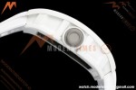 Richard Mille - RM055 Bubba Watson White CER/RU Blk/Blk Rehaut Skeleton Brushed Ribs RF RMUL2