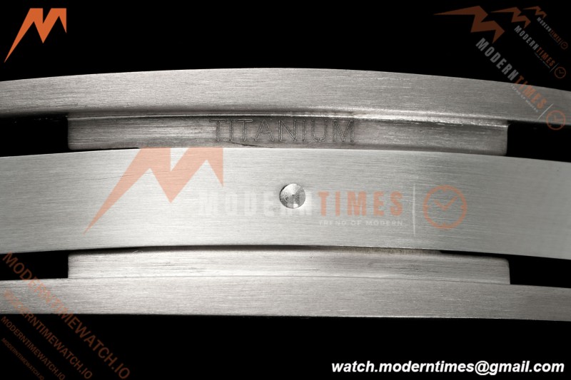 Richard Mille - RM055 Bubba Watson White CER/RU Blk/Red Rehaut Skeleton Brushed Ribs RF RMUL2