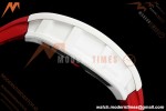 Richard Mille - RM055 Bubba Watson White CER/RU Blk/Red Rehaut Skeleton Brushed Ribs RF RMUL2