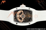 Richard Mille - RM07-01 White Ceramic CER/DIA/RU Black Onyx ZF Asian CRMA2